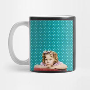 Shirley Temple in Pink Mug